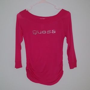Guess scoop neck shirt